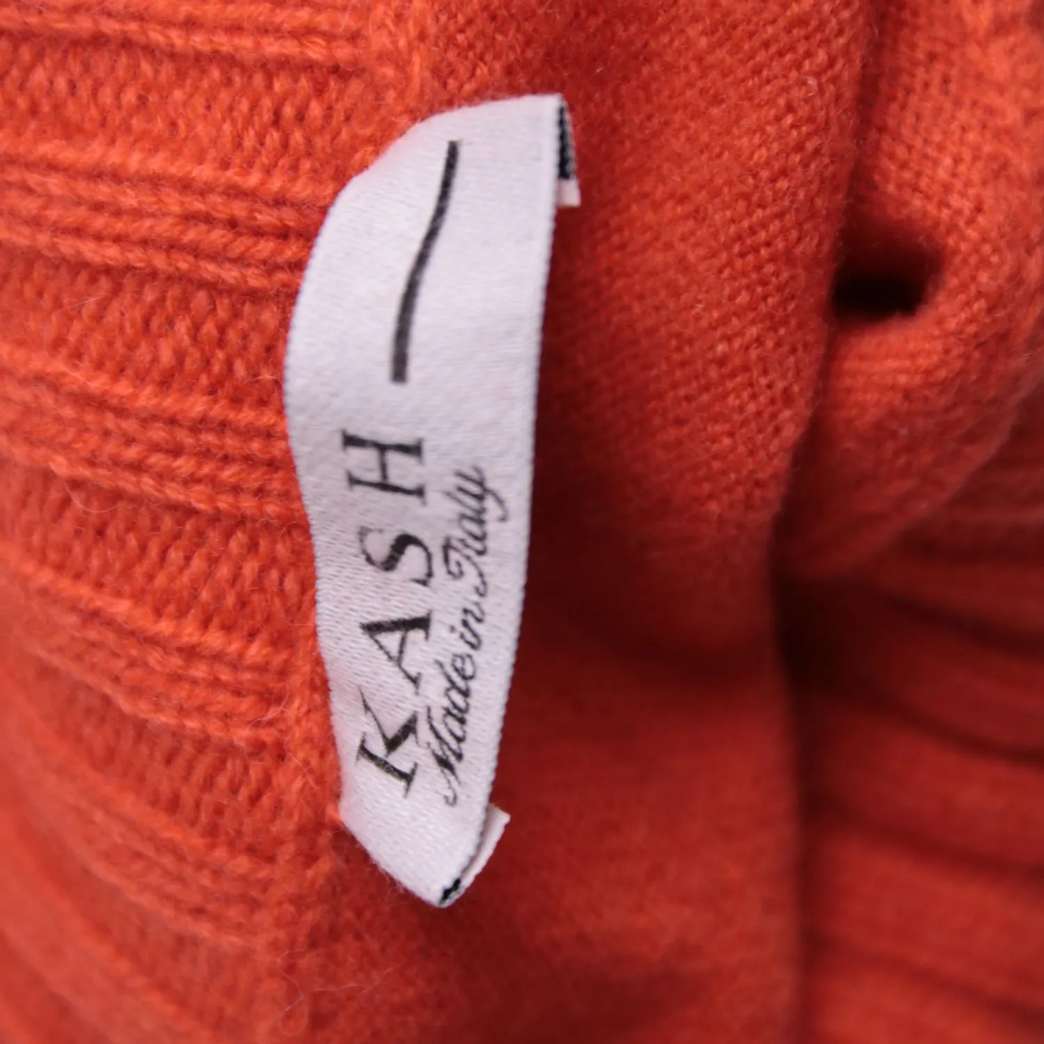 Красное платье KASH с воротником-стойкой, размер 44 (S/M)